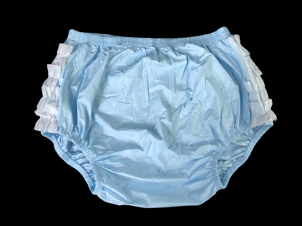 ABDL Frilly Plastic Rumba Briefs