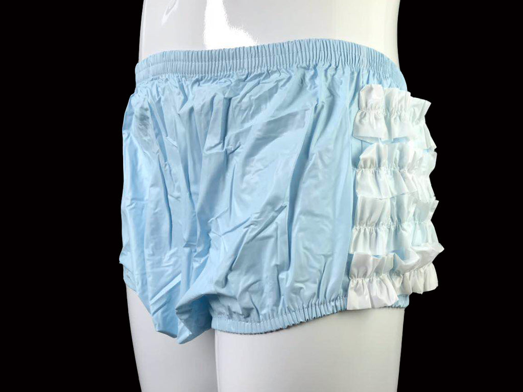 ABDL Frilly Plastic Rumba Briefs