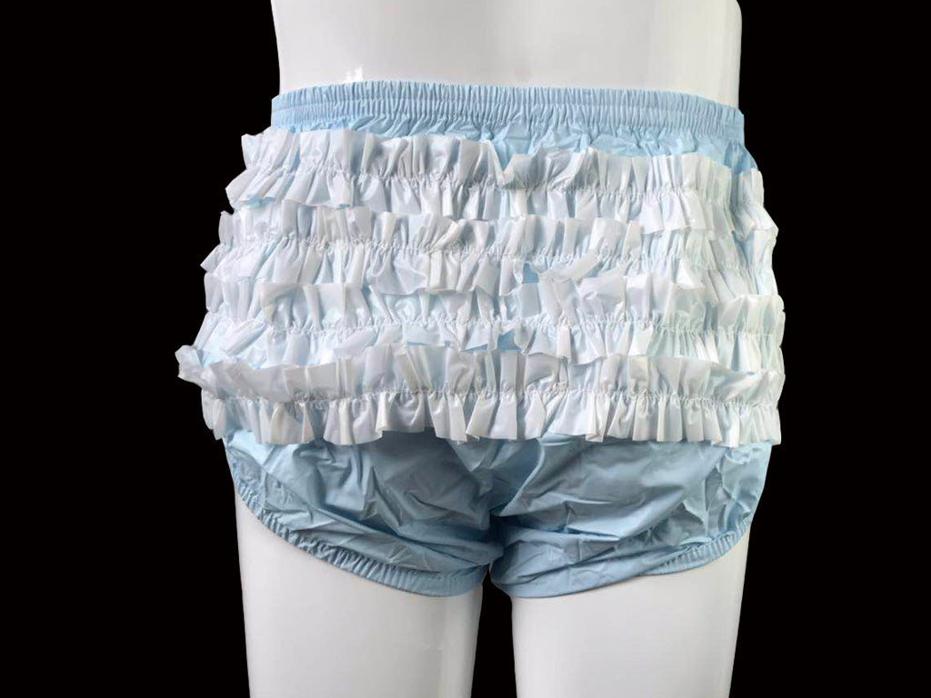 ABDL Frilly Plastic Rumba Briefs