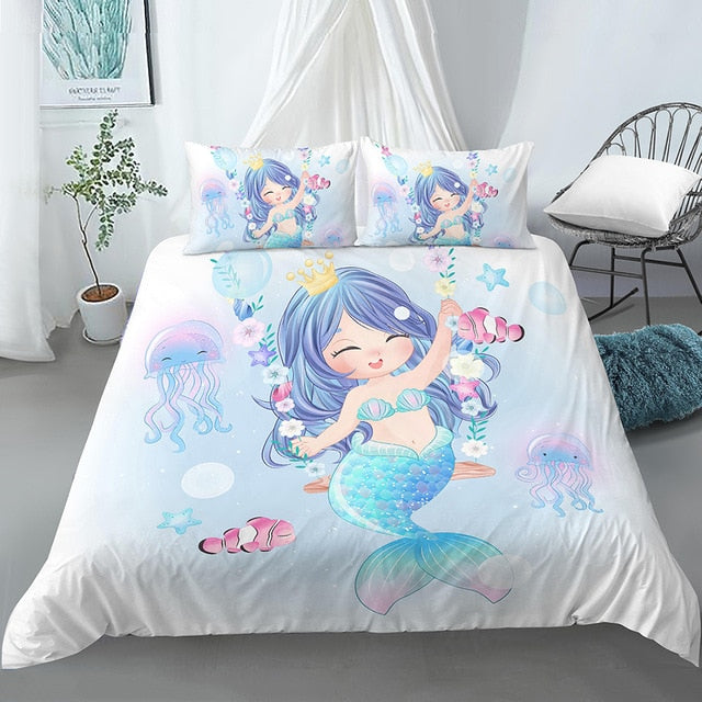 Little Mermaid Bedding Set