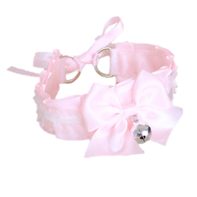 Pink Kitten Play Collar & Leash Set