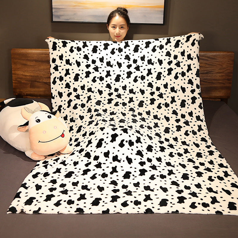 Cow Plushie & Blanket Set