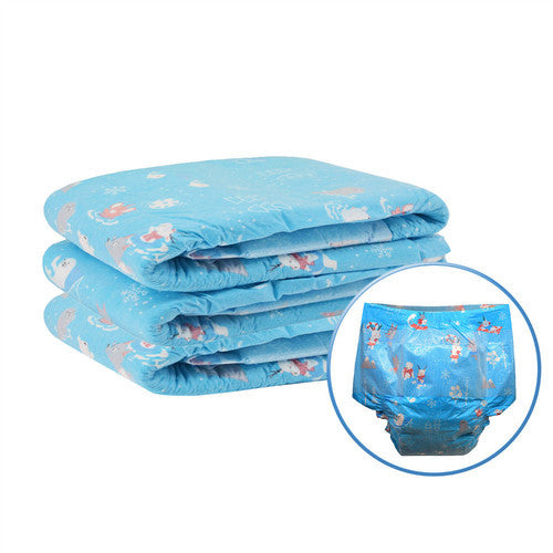 ABDL DDLG Cute Cartoon Diapers (3 Pcs)