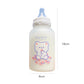 Cute Strawberry Bear Glass Pacifier Water Bottle (2 Pcs)