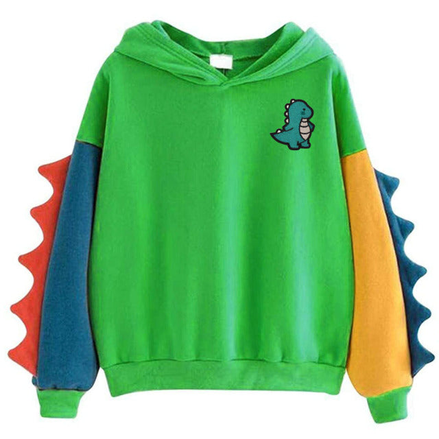Adult Baby Dinosaur Hoodie Sweatshirt