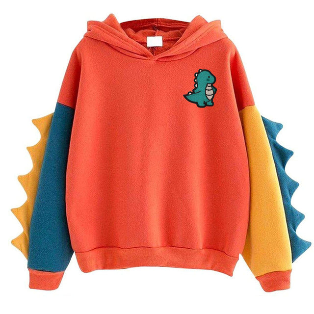 Adult Baby Dinosaur Hoodie Sweatshirt