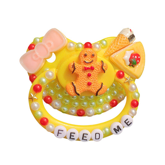 Marzipan Man Adult Baby Pacifier