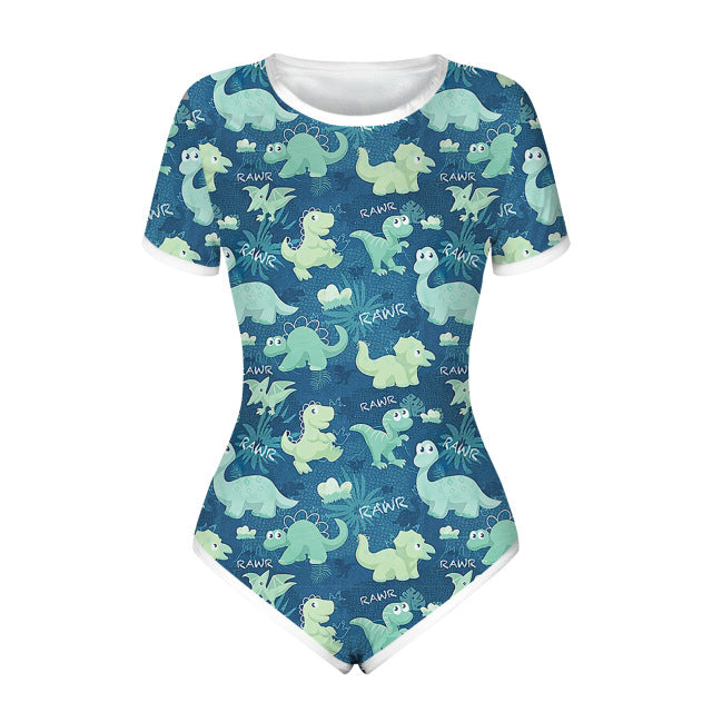 Green Dinosaur ABDL Onesie