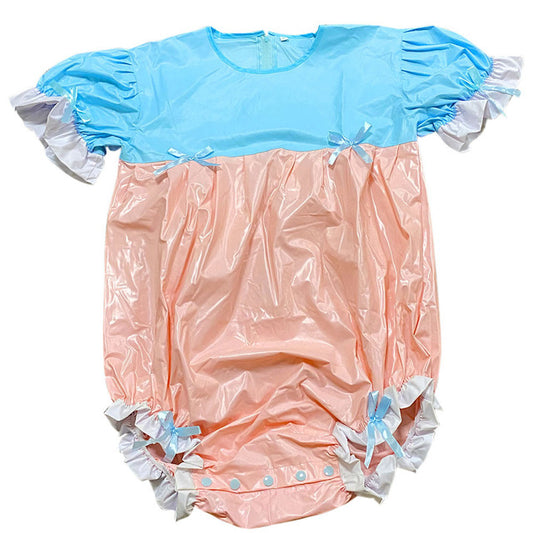 Adult Baby Plastic Onesie Bodysuit