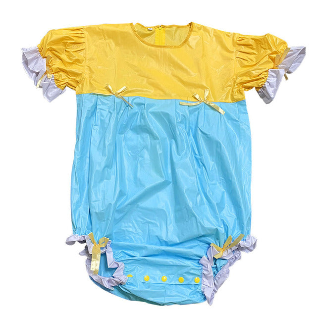 Adult Baby Plastic Onesie Bodysuit