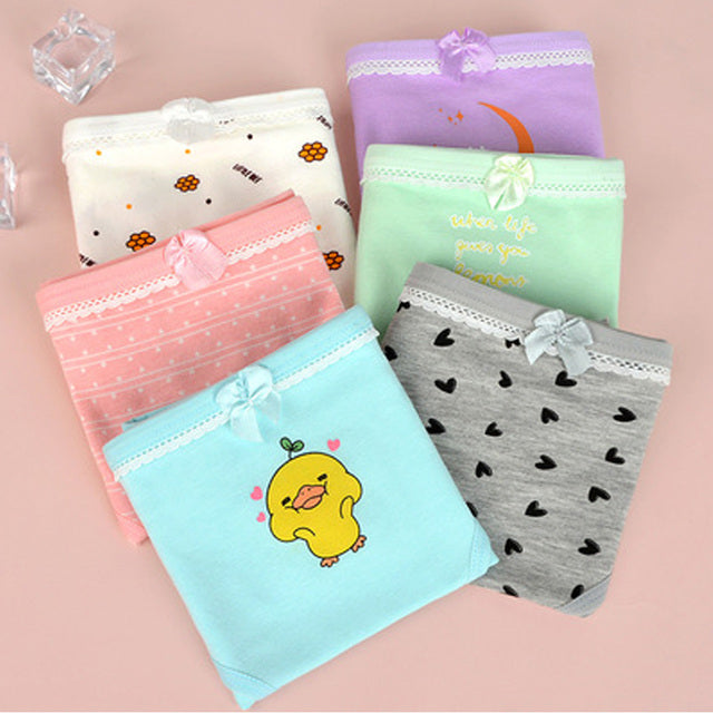 Bear Rabbit Friends ABDL DDLG Underwear Set (6 Pcs)