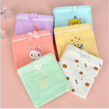 Bear Rabbit Friends ABDL DDLG Underwear Set (6 Pcs)