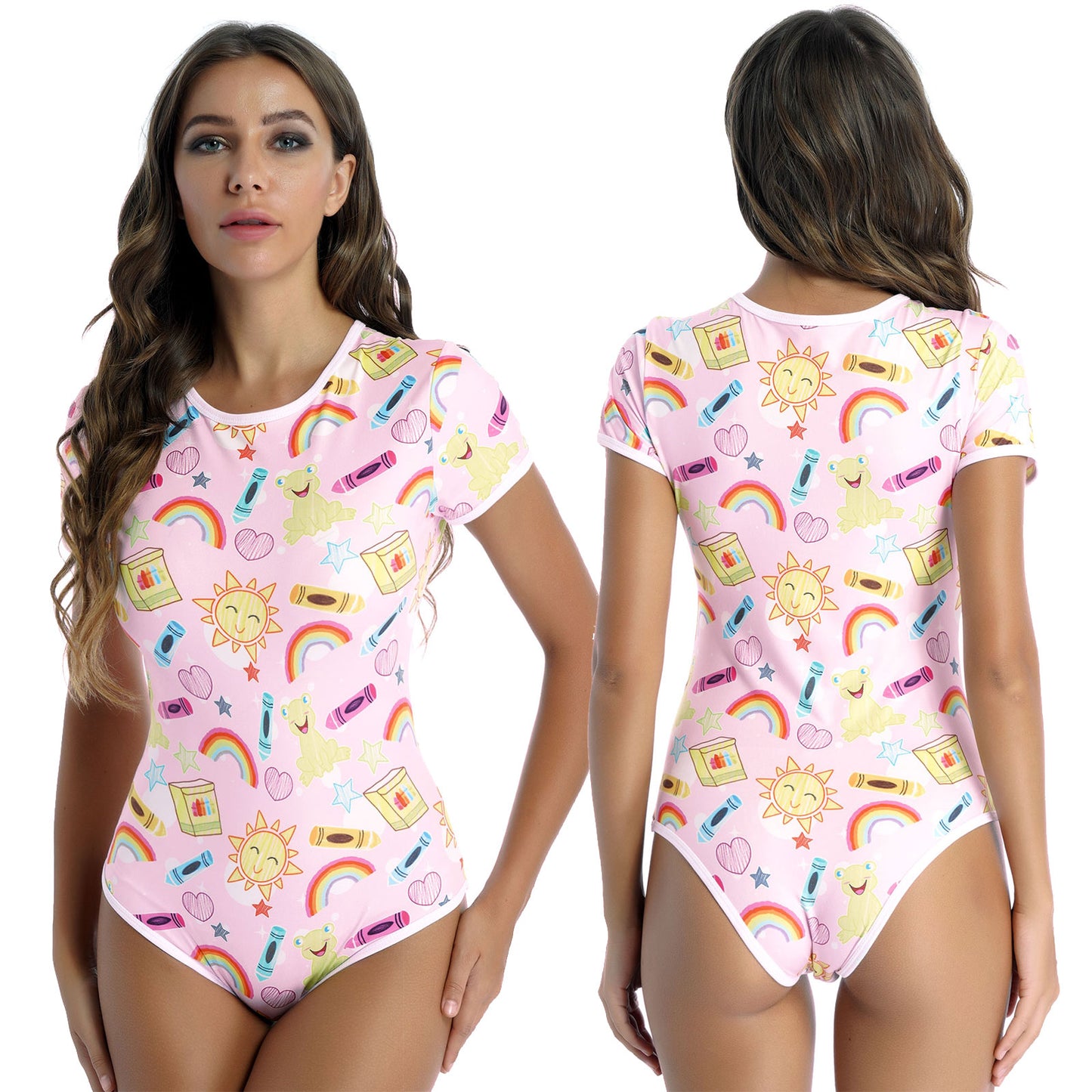 Rainbows & Sunshine Cartoon Onesie