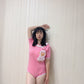 Pink Onesie & Reusable Panties Set