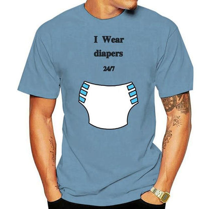 I wear diapers 24 7 T Shirt