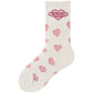 Cute Heart Print Cotton Socks
