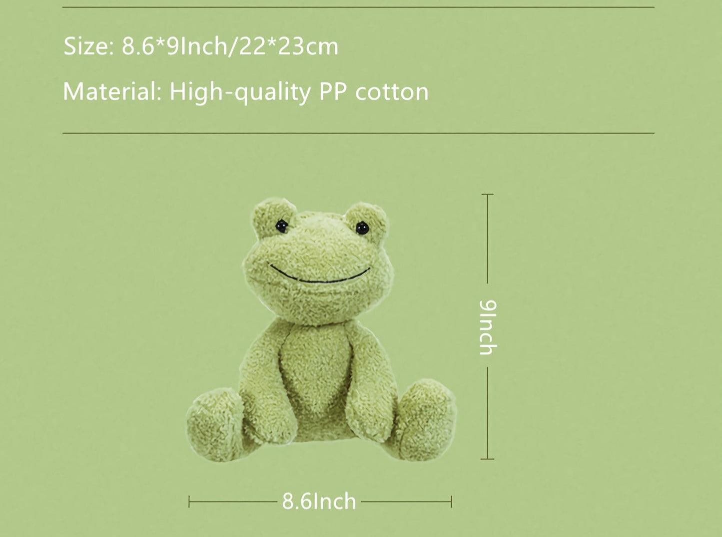 Bebe The Frog Plushie