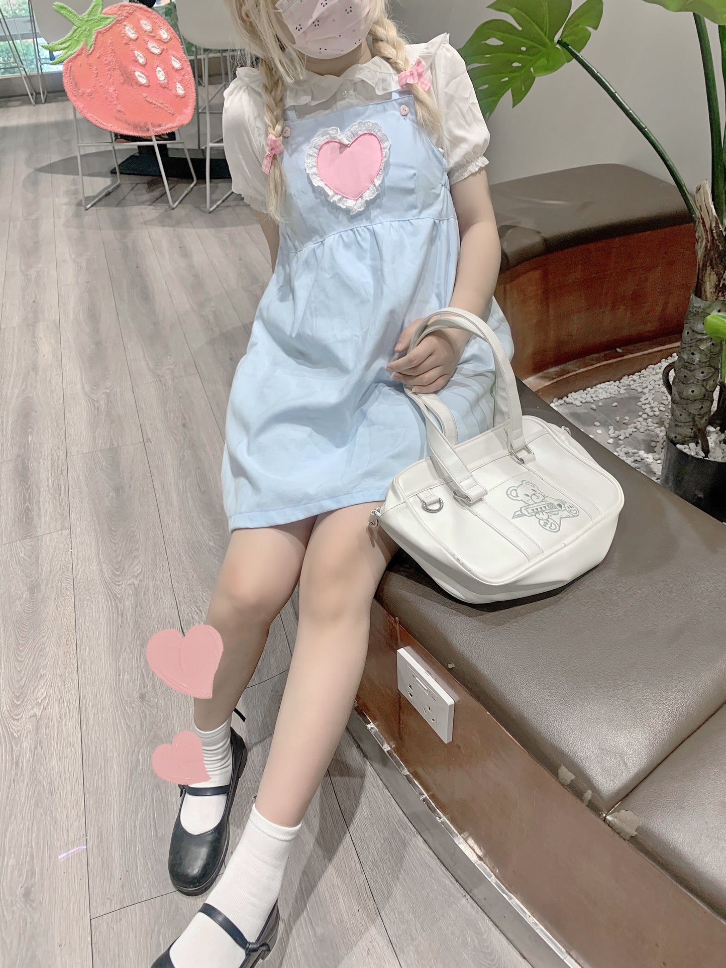 Super Cute Kawaii Cotton Romper Dress