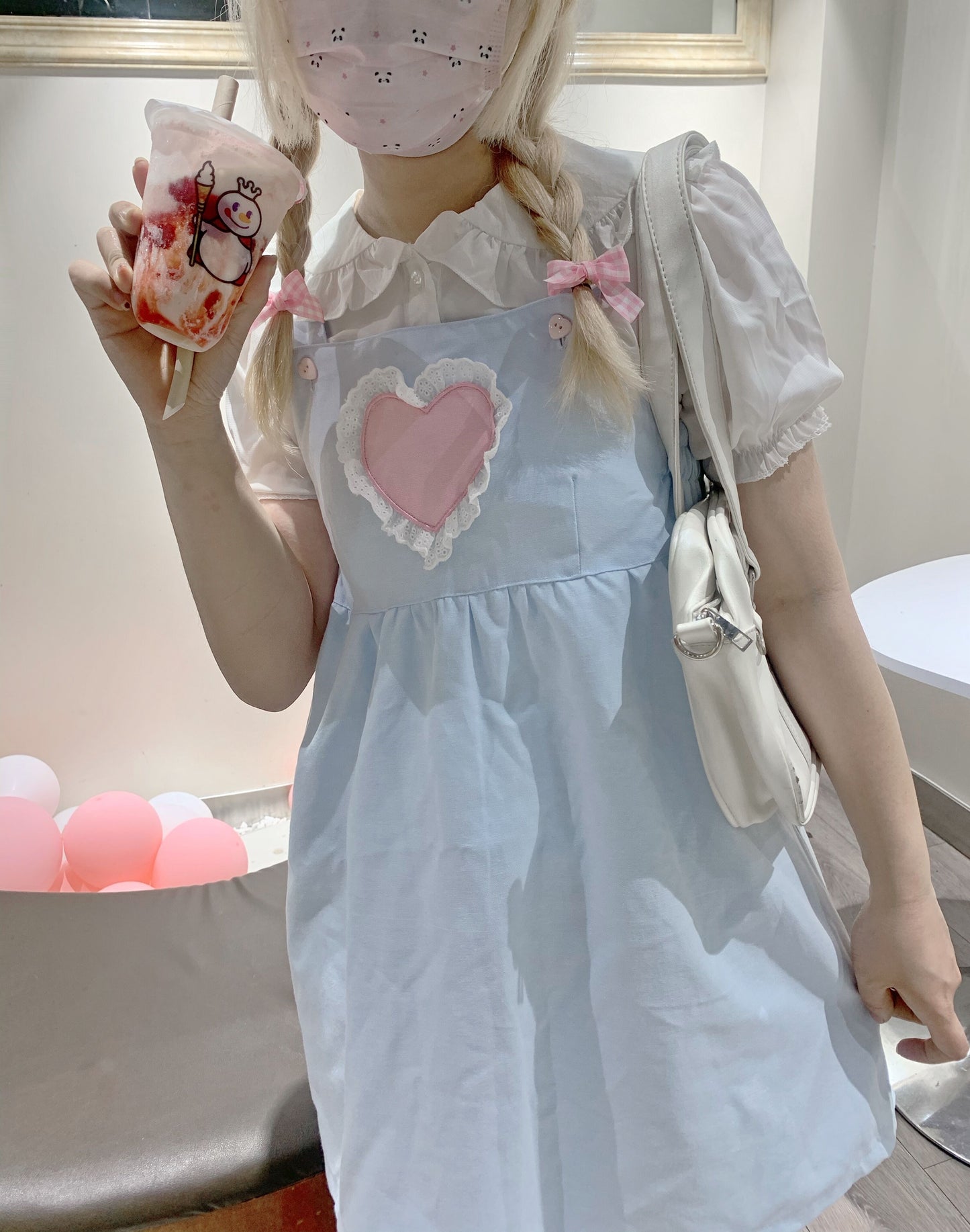 Super Cute Kawaii Cotton Romper Dress